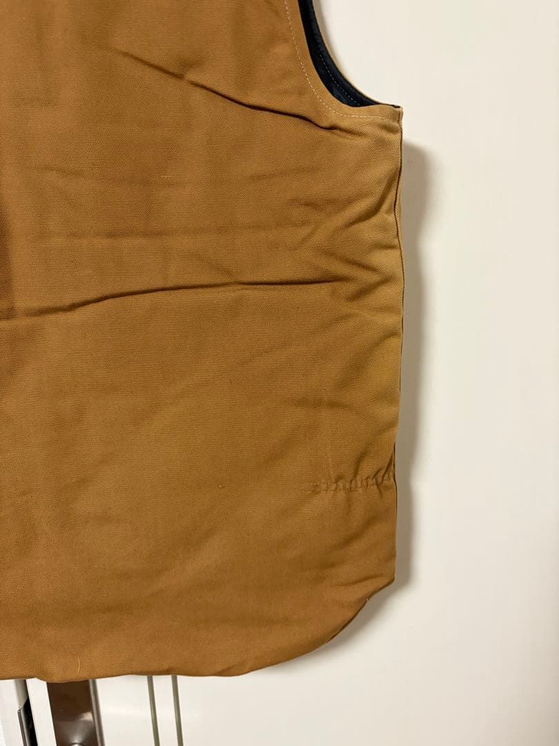 80s carhartt カーハート duck vest large tall