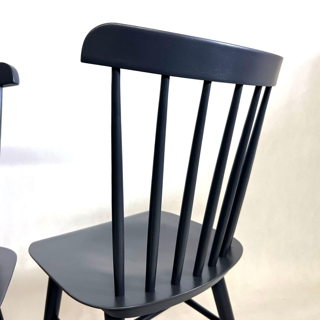 TON・アイロニカチェア・ダークグレー 2脚セット・チェコ・濃いグレー