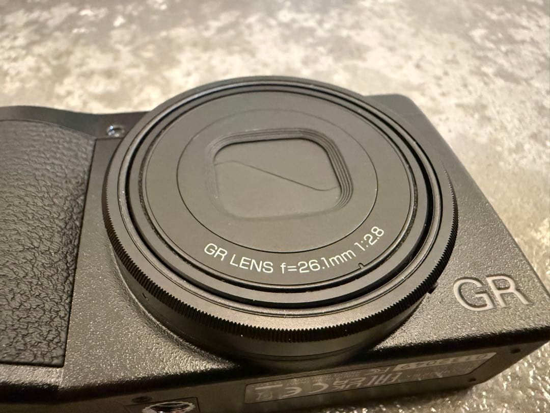 RICOH GR IIIx HDF／シャッター467回