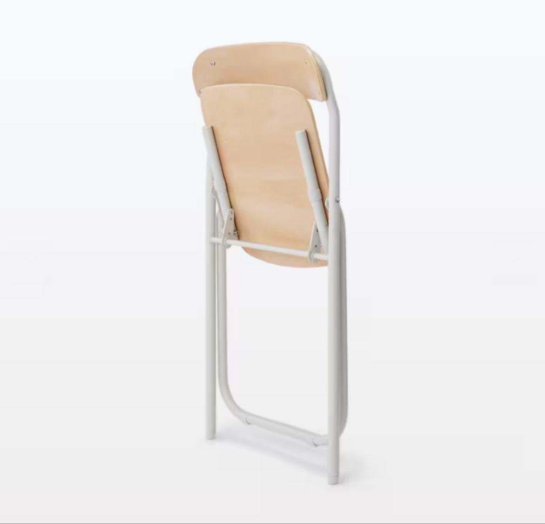 【現地引取OK】MUJI 折りたたみ式テーブルと椅子セット