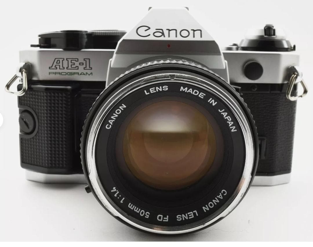 【完動品】Canon AE-1 Program Silver 50mm f1.4