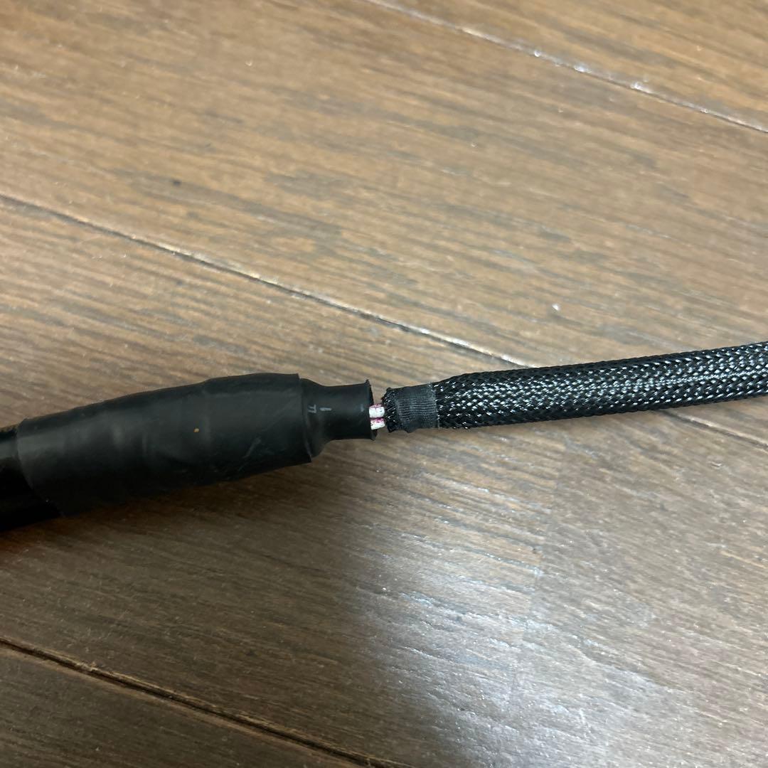 M&M DESIGN オーディオケーブル プラチナクリッパー付き