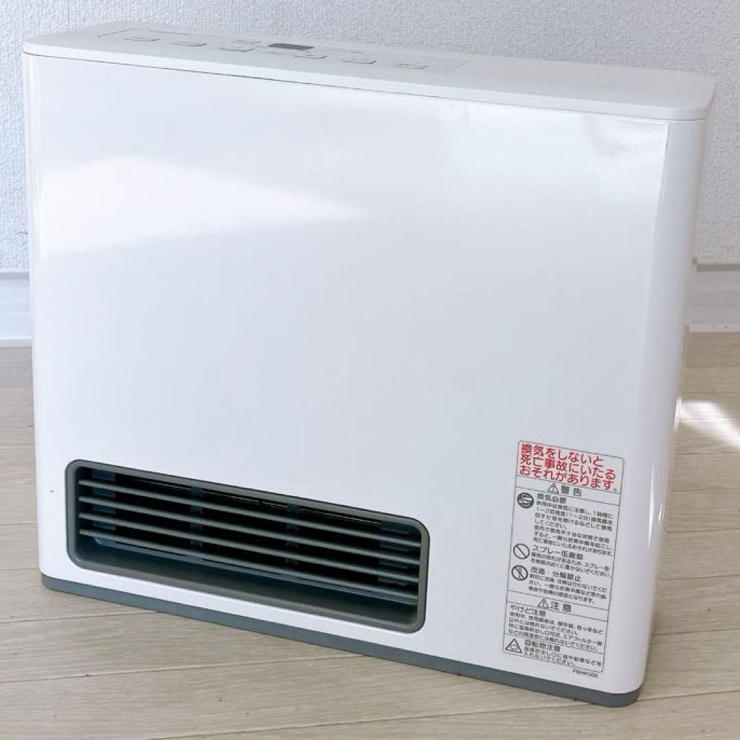 ① ノーリツ ガスファンヒーター 都市ガスGFH-2405S ガスホース 速暖