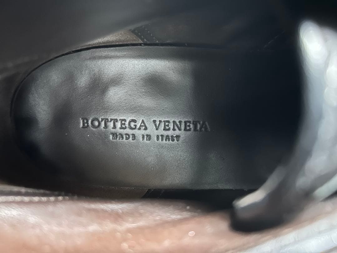 bottega veneta vintageイントレチャート革靴