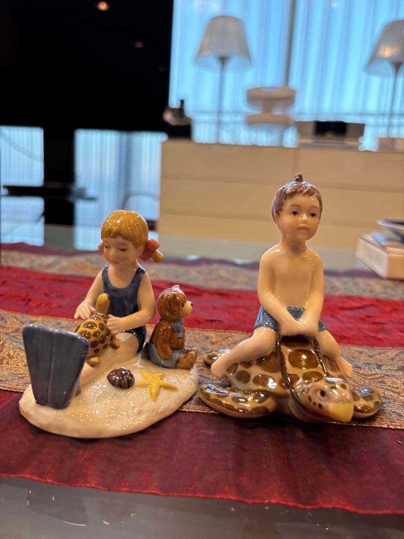 まりあ様Emma & Frederik 陶器フィギュリン　セット　2003年