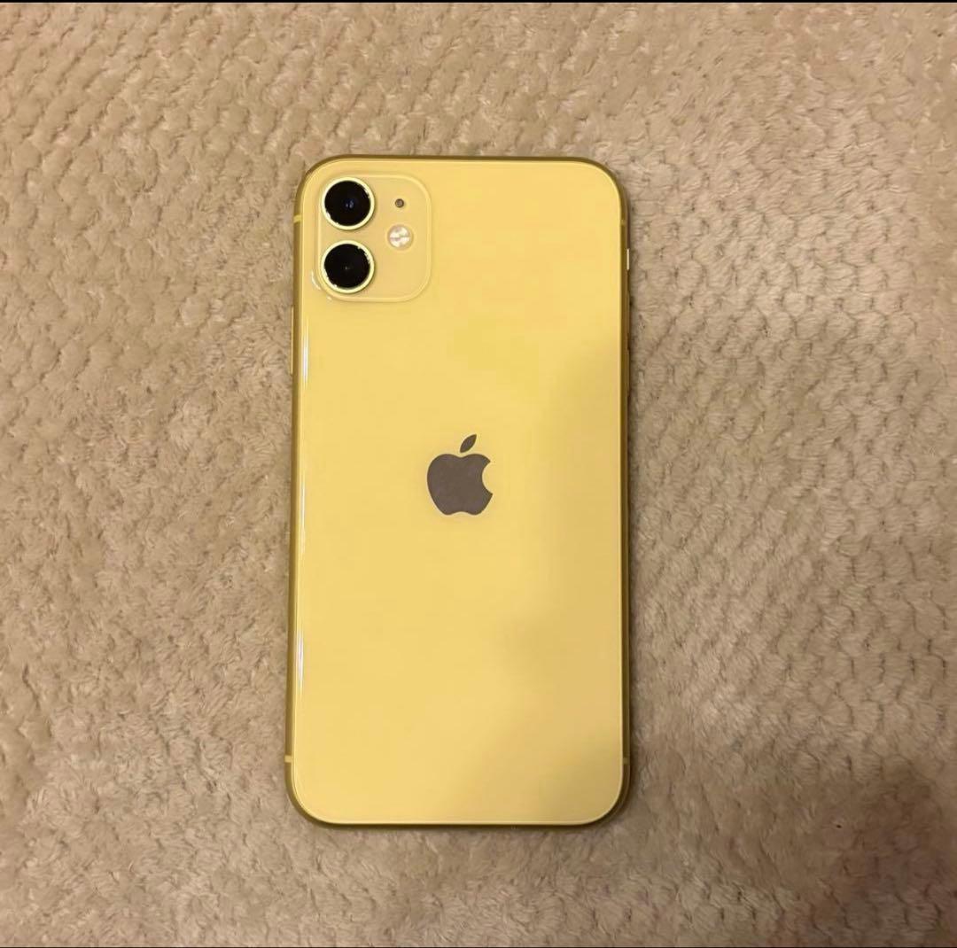 【本体】 iPhone 11 128GB イエロー SIMフリー