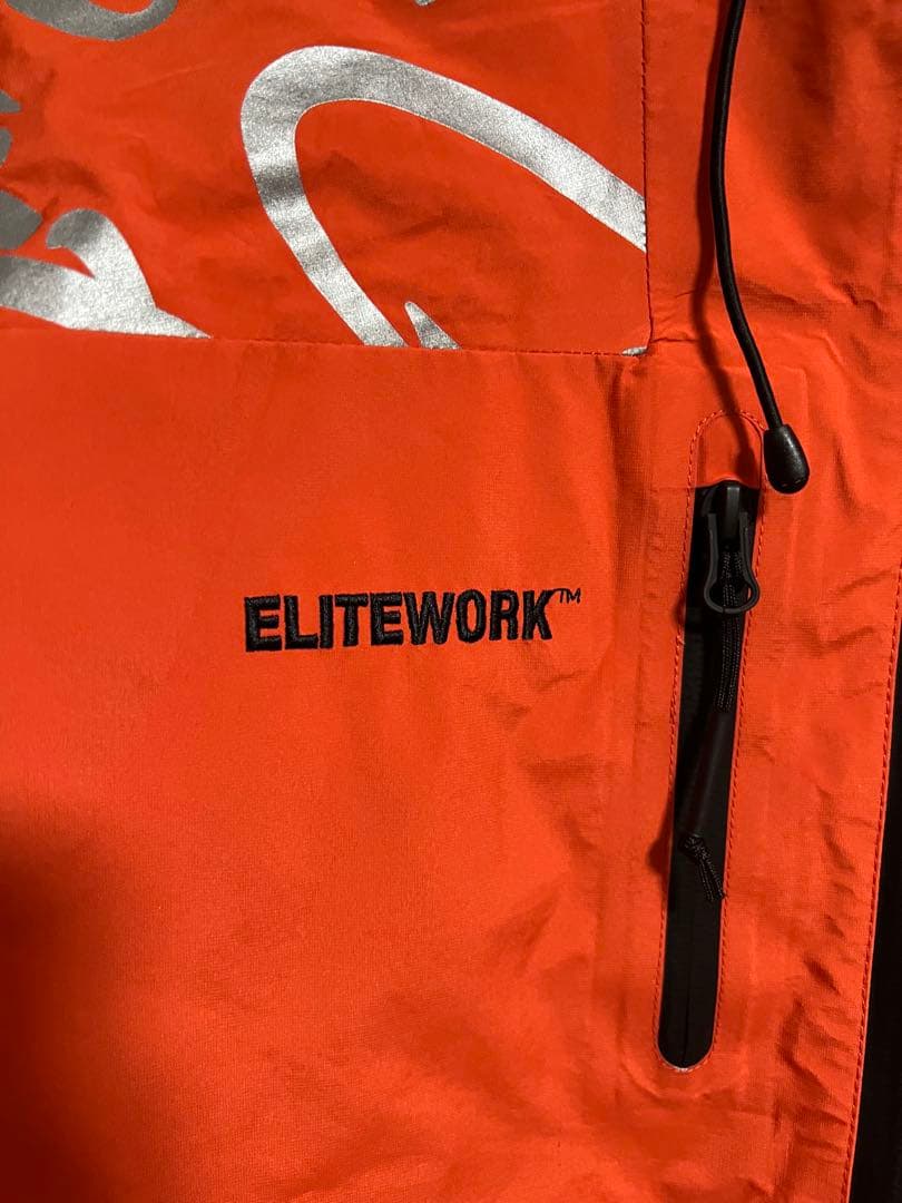 Corteiz ELITEWORK オレンジ ナイロンジャケット