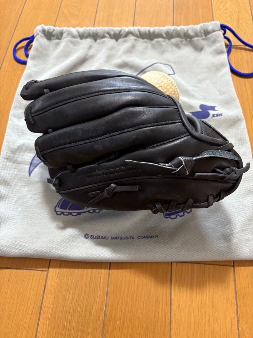 ＳＳＫ硬式野球グローブ 黒 新品未使用　訳あり