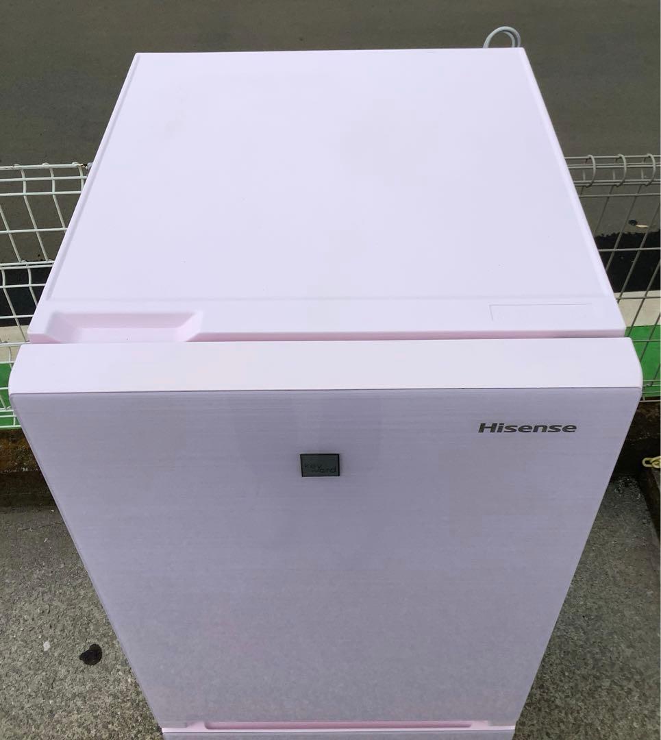 【早い者勝ち】ハイセンス 2ドア冷蔵庫 HR-G1501KP 18年製 ピンク