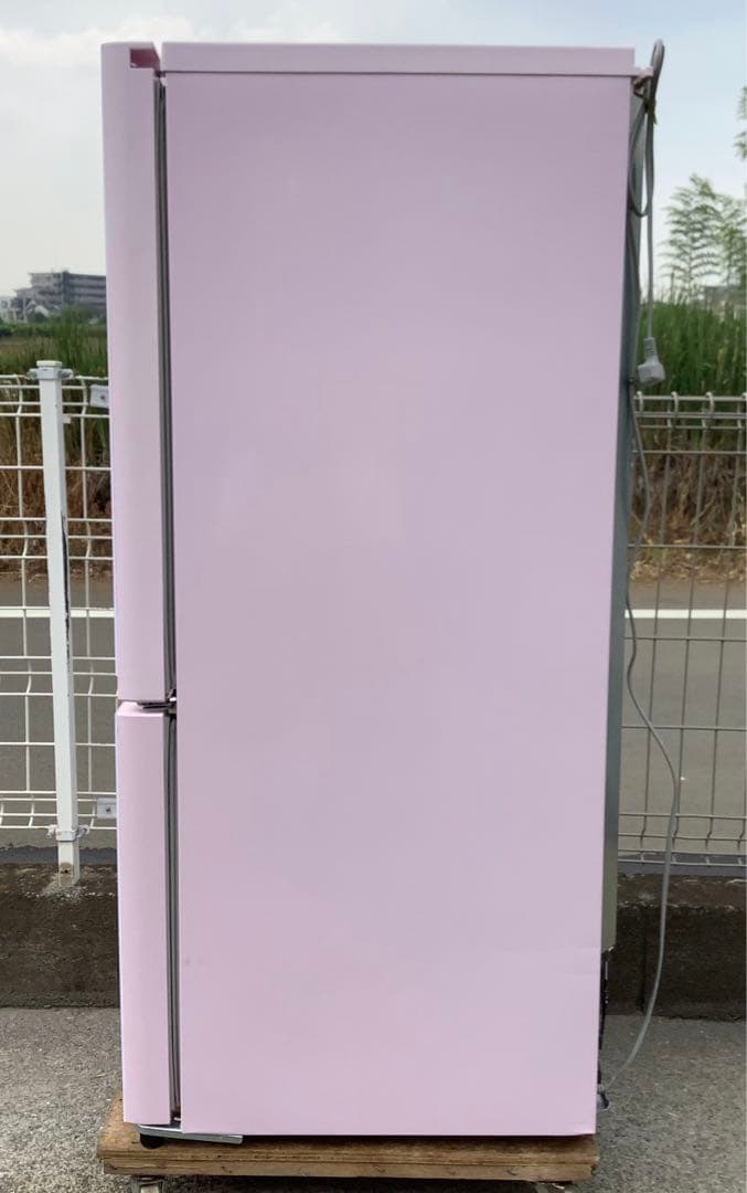 【早い者勝ち】ハイセンス 2ドア冷蔵庫 HR-G1501KP 18年製 ピンク