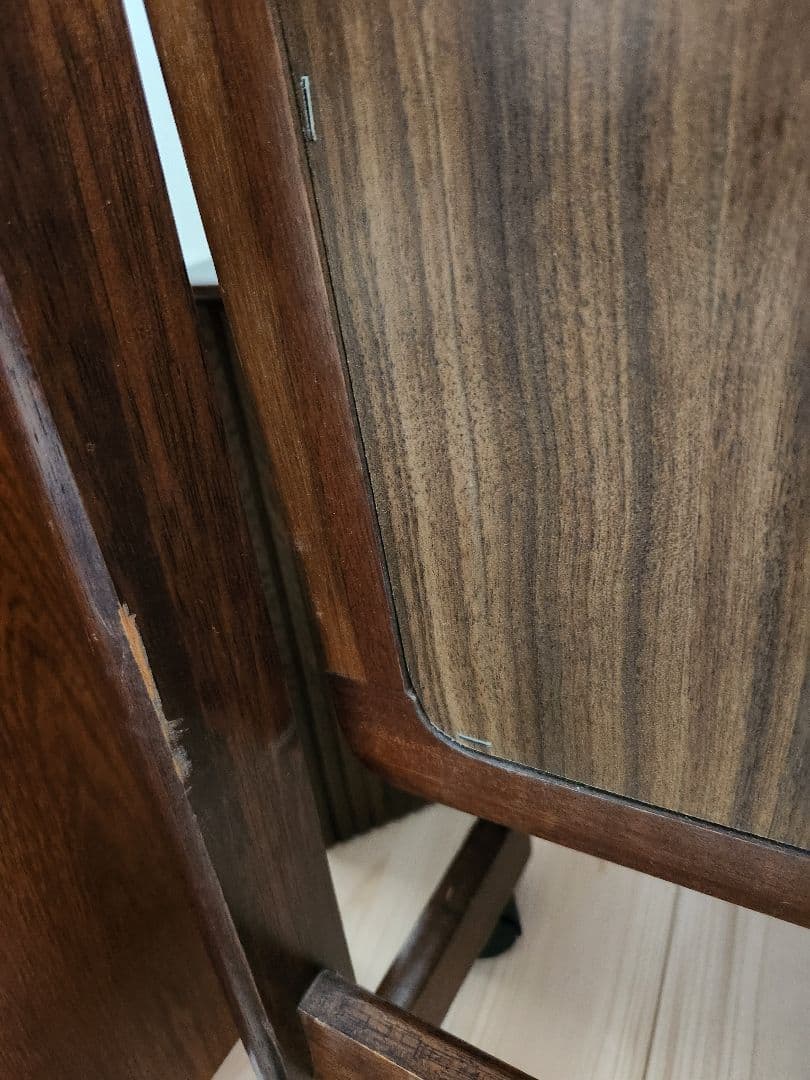 木製ミラー★移動式