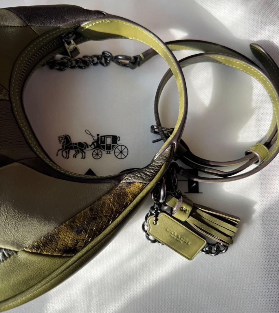 新品☆COACH カルメンミニ袋付コーチ•coachtopia 正規品