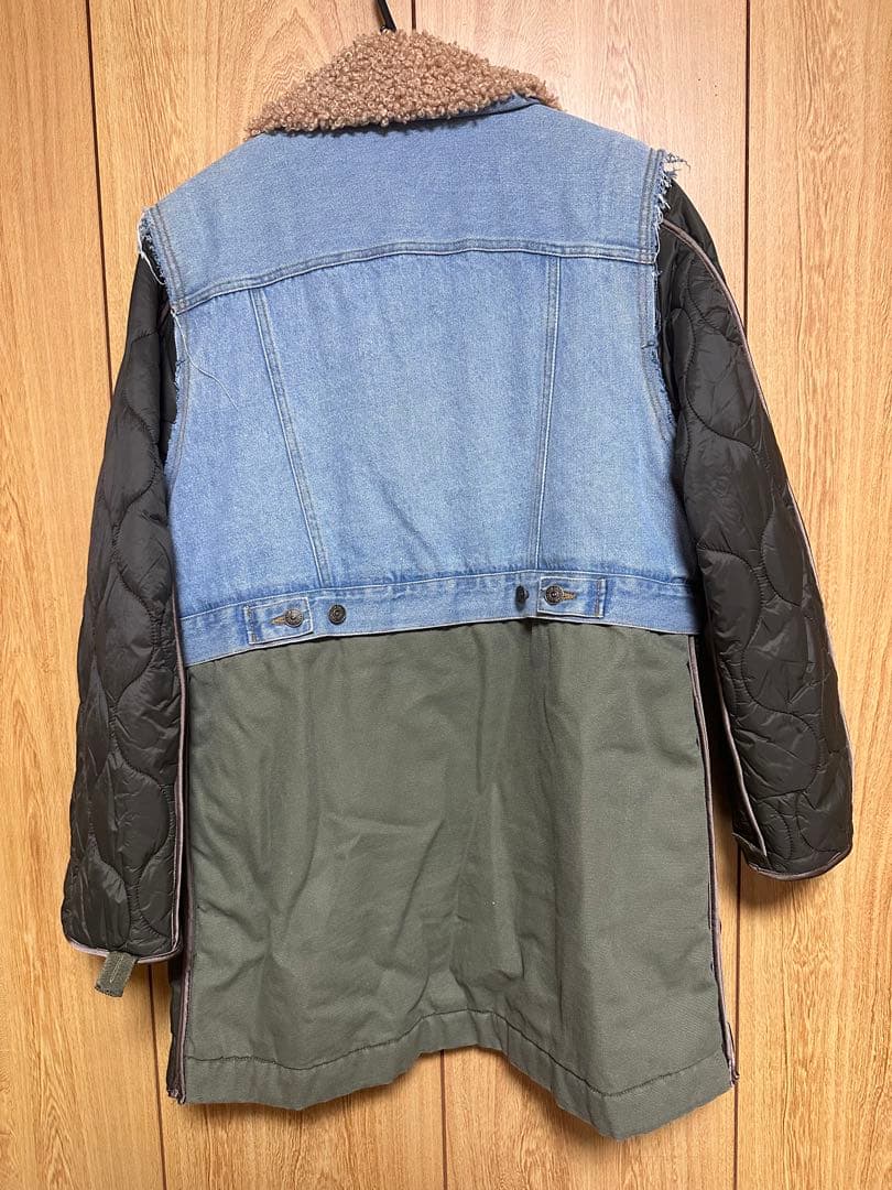 最終価格！　DIESEL ディーゼル　コート　デニム　キルティング