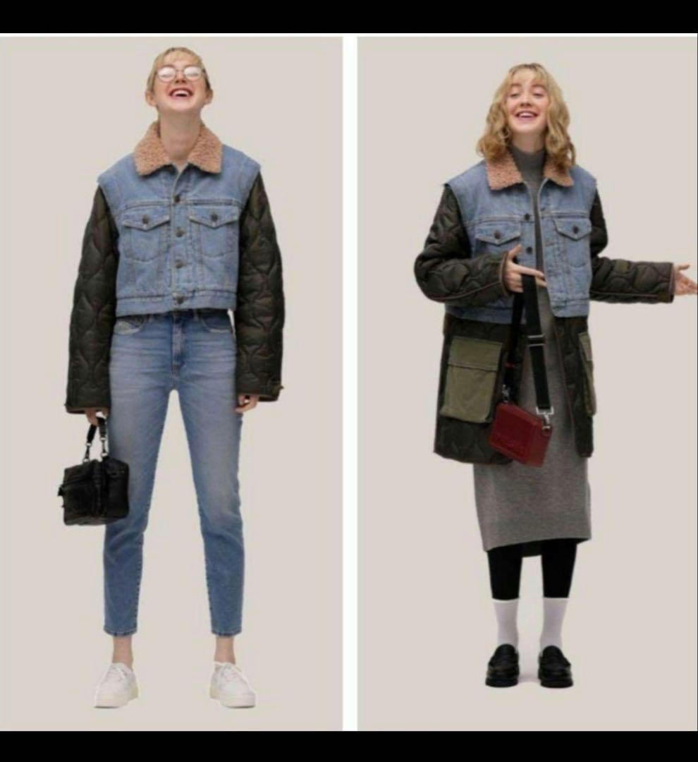 最終価格！　DIESEL ディーゼル　コート　デニム　キルティング
