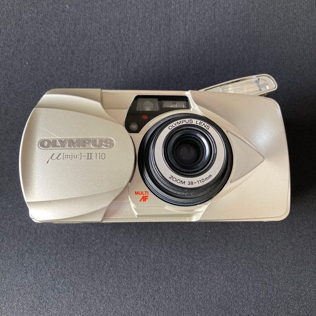 【難あり】OLYMPUS mju Ⅱ 110 ミュー2 ズーム フィルムカメラ