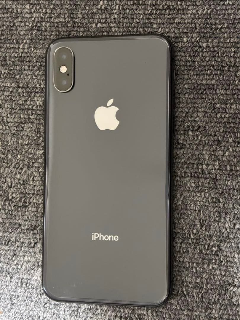 Apple iPhone XS スペースグレー 本体 64GB SIM フリー