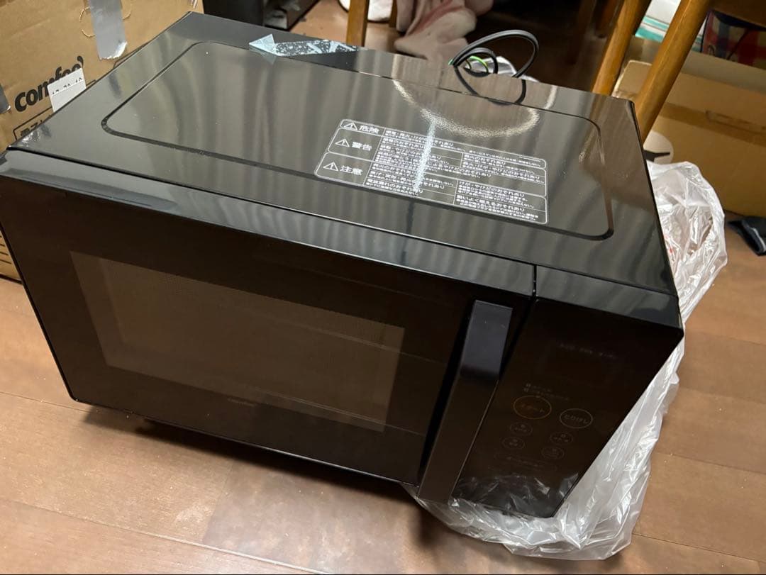 COMFEE' オーブンレンジ 16L フラットテーブル CF-EA162-BK