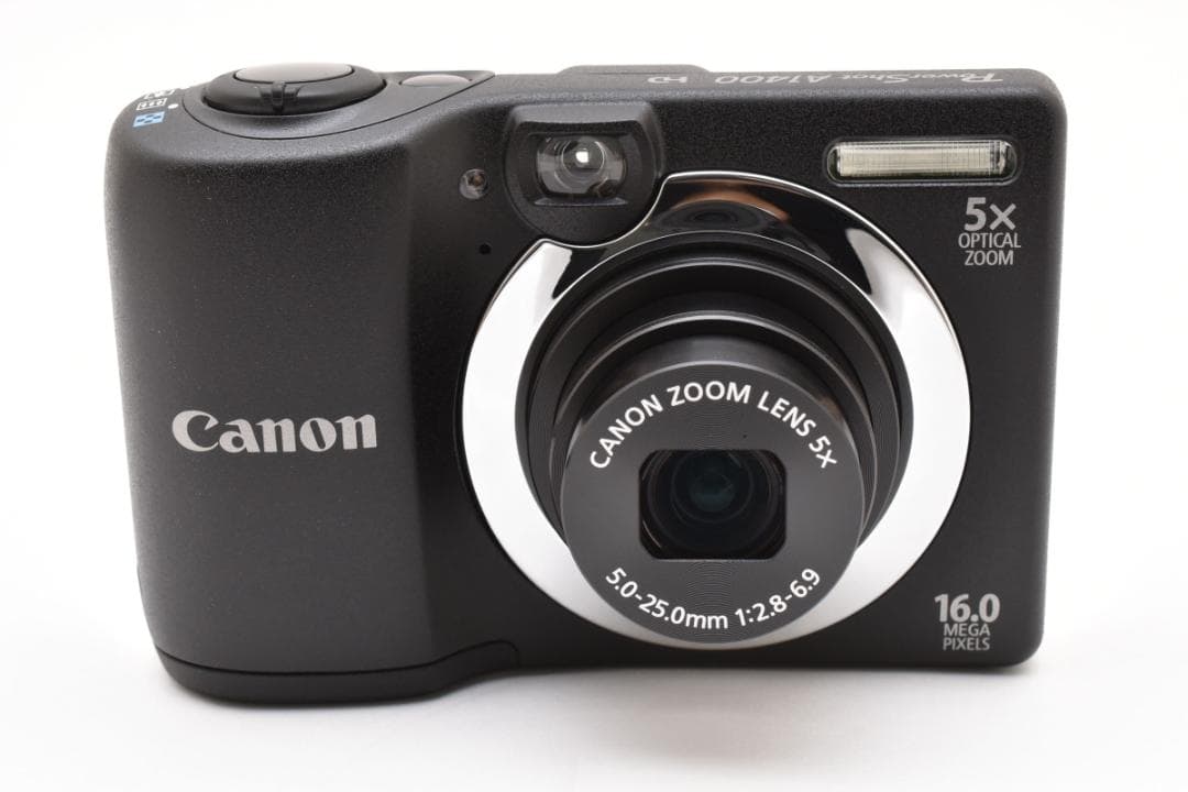 【新品】Canon PowerShot A1400IS ブラック　動作確認済