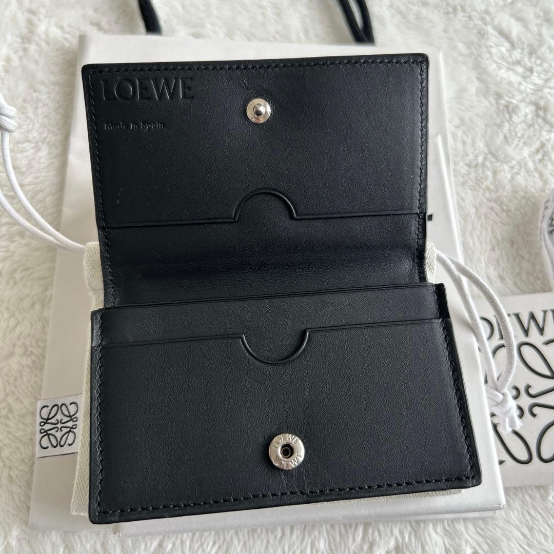 【美品】ロエベ カードケース　名刺入れ　ビジネスカードホルダー