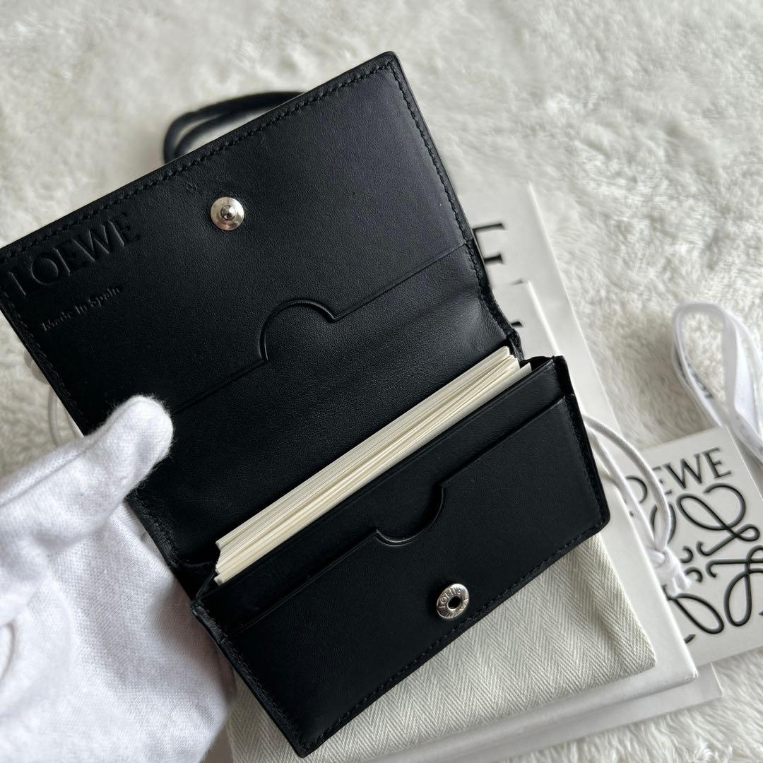 【美品】ロエベ カードケース　名刺入れ　ビジネスカードホルダー