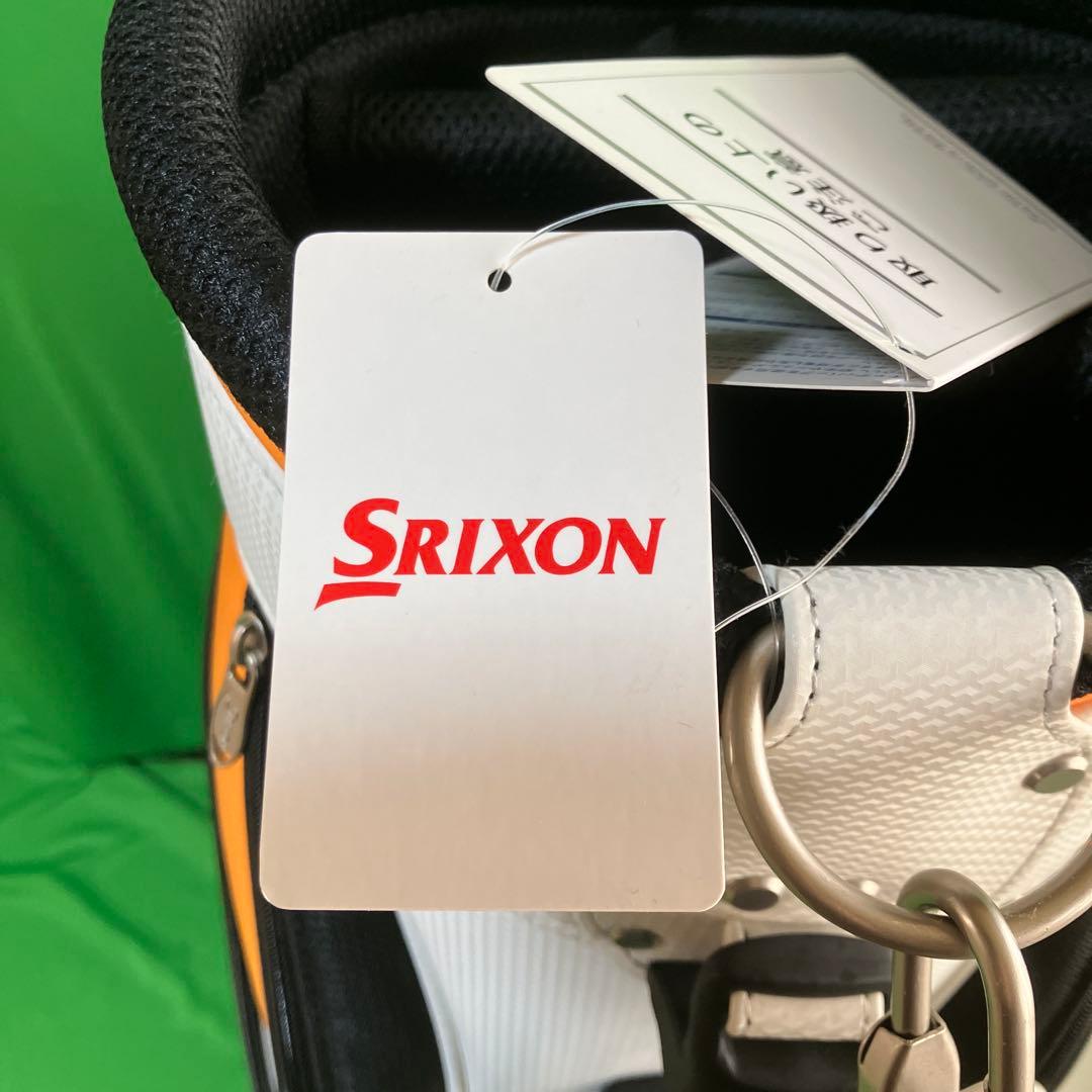 Srixon スリクソンキャディバッグ GGC-S092G 白　早い者勝ち‼️