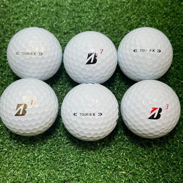 【S162】 ブリヂストンTOURBX 白 24年 ロストボール 24球