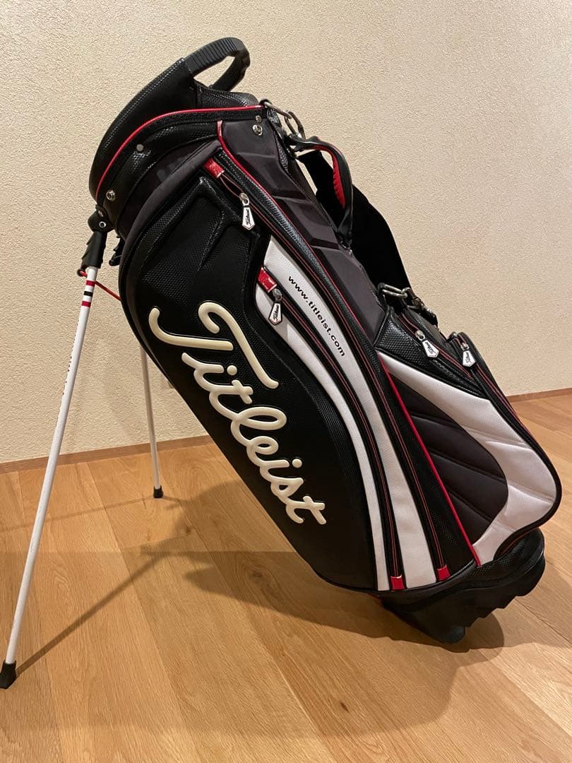 【限定】レア タイトリストスタンド式 キャディバッグCBS56-BK