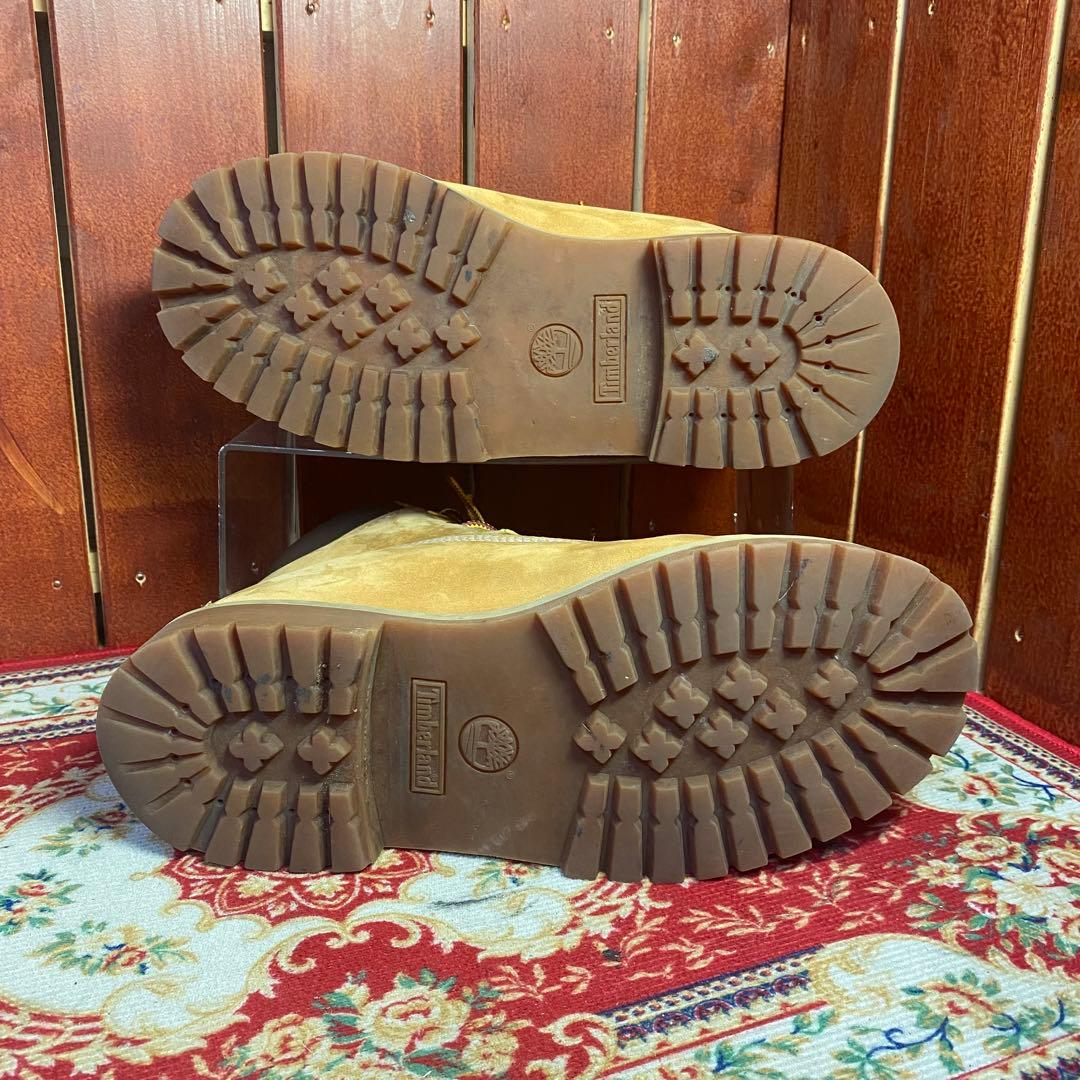 Timber land 6インチプレミアムブーツ　イエロー　24.5 12909