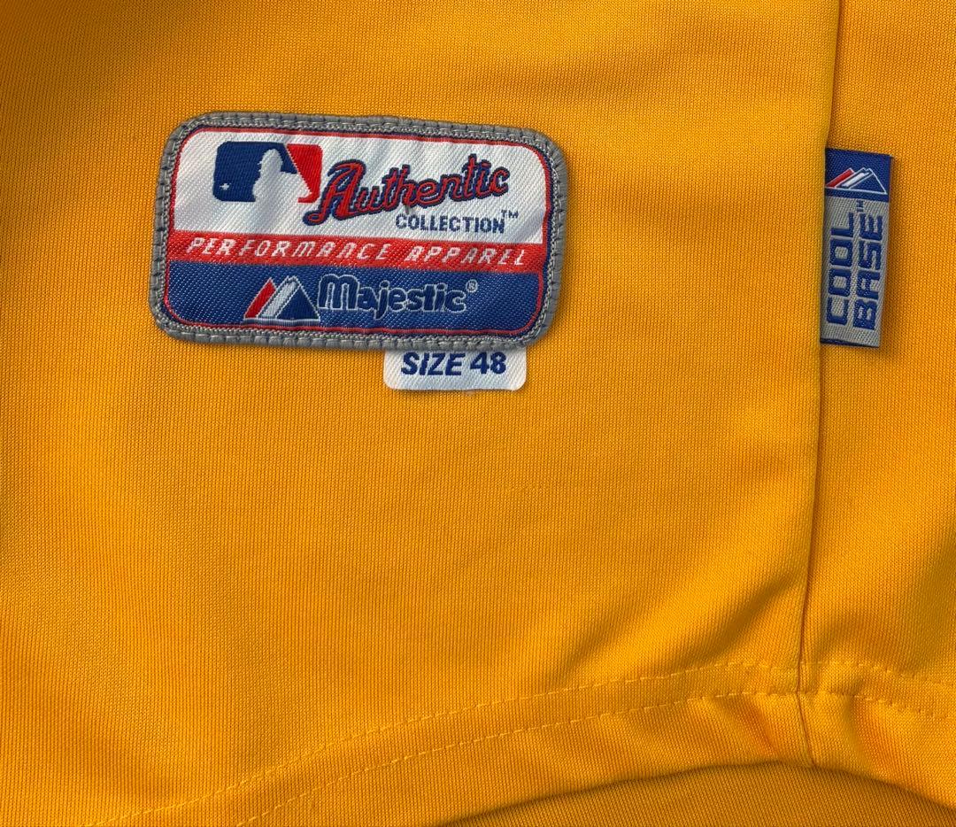 マジェスティック　MLB ミルウォーキー・ブルワーズ Weeks ユニホーム