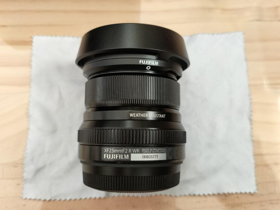 富士フイルム FUJIFILM フジノンレンズ XF23mm F2 R WR