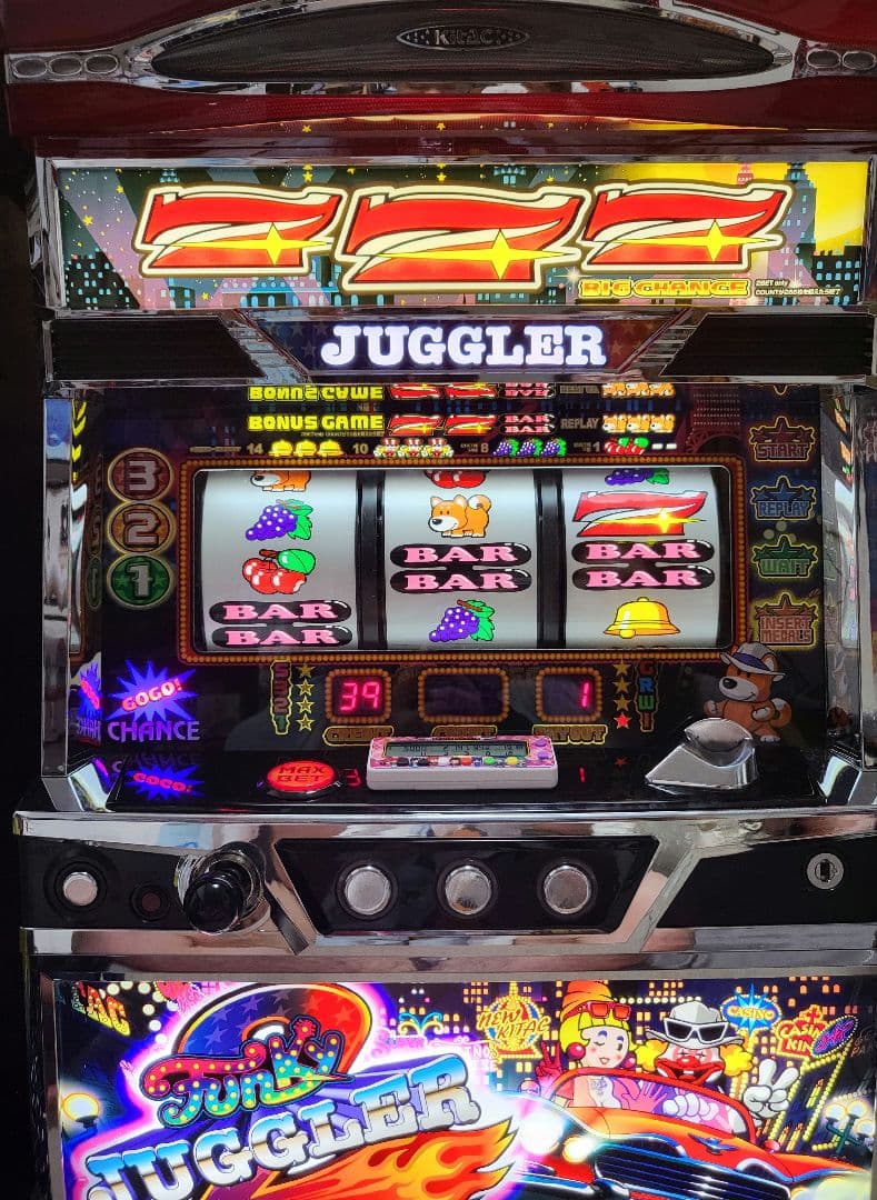 【たんたかたん】【仕様】ファンキージャグラー2 6号機 パチスロ実機