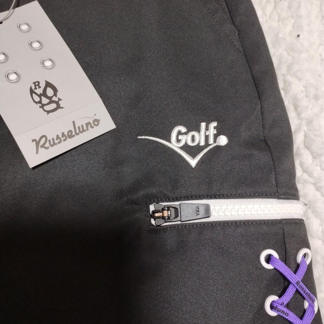 【新品未使用】ラッセルノ　ショートパンツ　ラッセルノゴルフ　黒