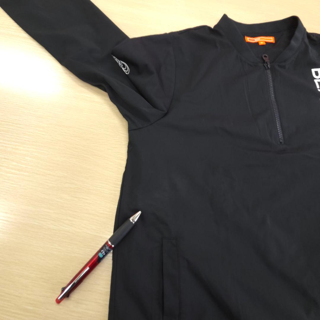 90. BEAMSGOLF ハーフジップ防風撥水ピステ