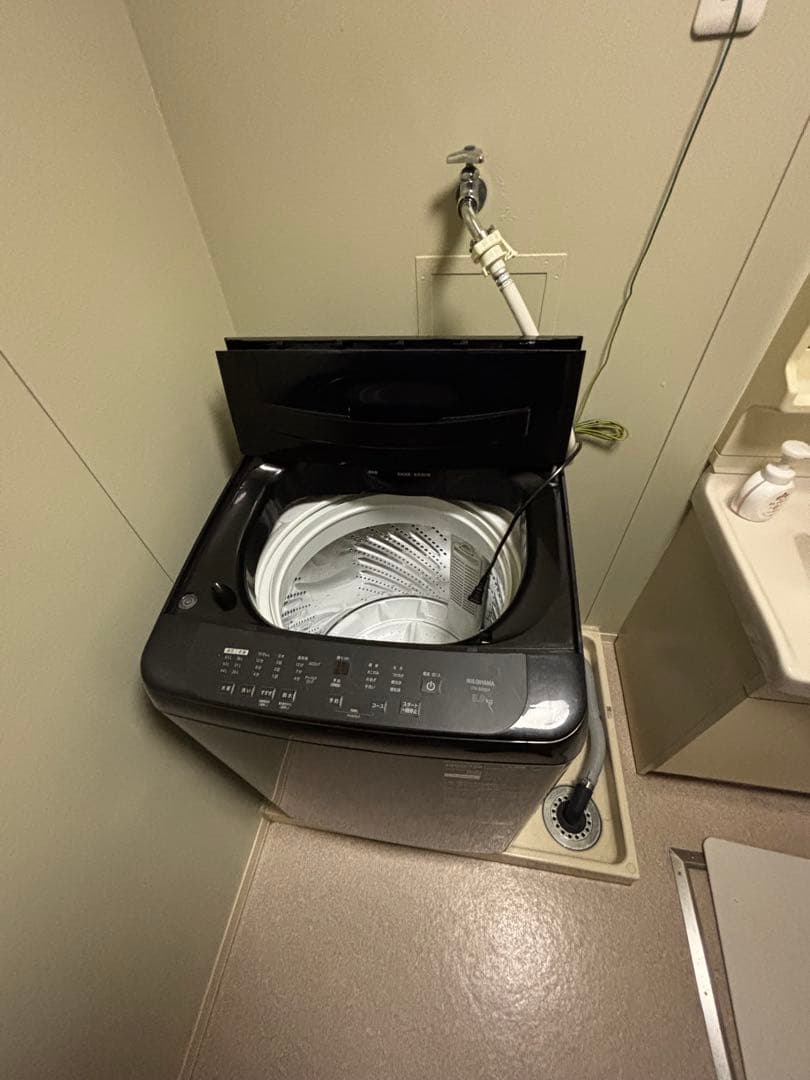 縦型洗濯機本体 ブラック