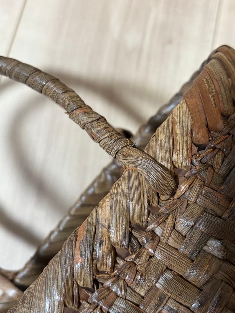 まっこ 山葡萄（山ぶどう）かごバッグ　カゴバッグ　籠バッグ