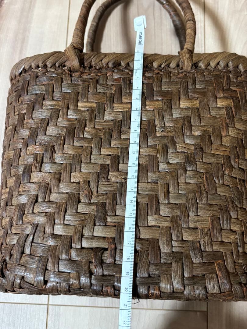 まっこ 山葡萄（山ぶどう）かごバッグ　カゴバッグ　籠バッグ