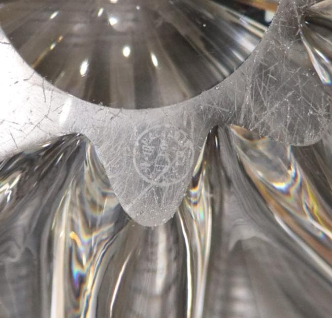 バカラ 稀少型 特大 フルーツコンポート 約4kg バスケット オブジェ 置物