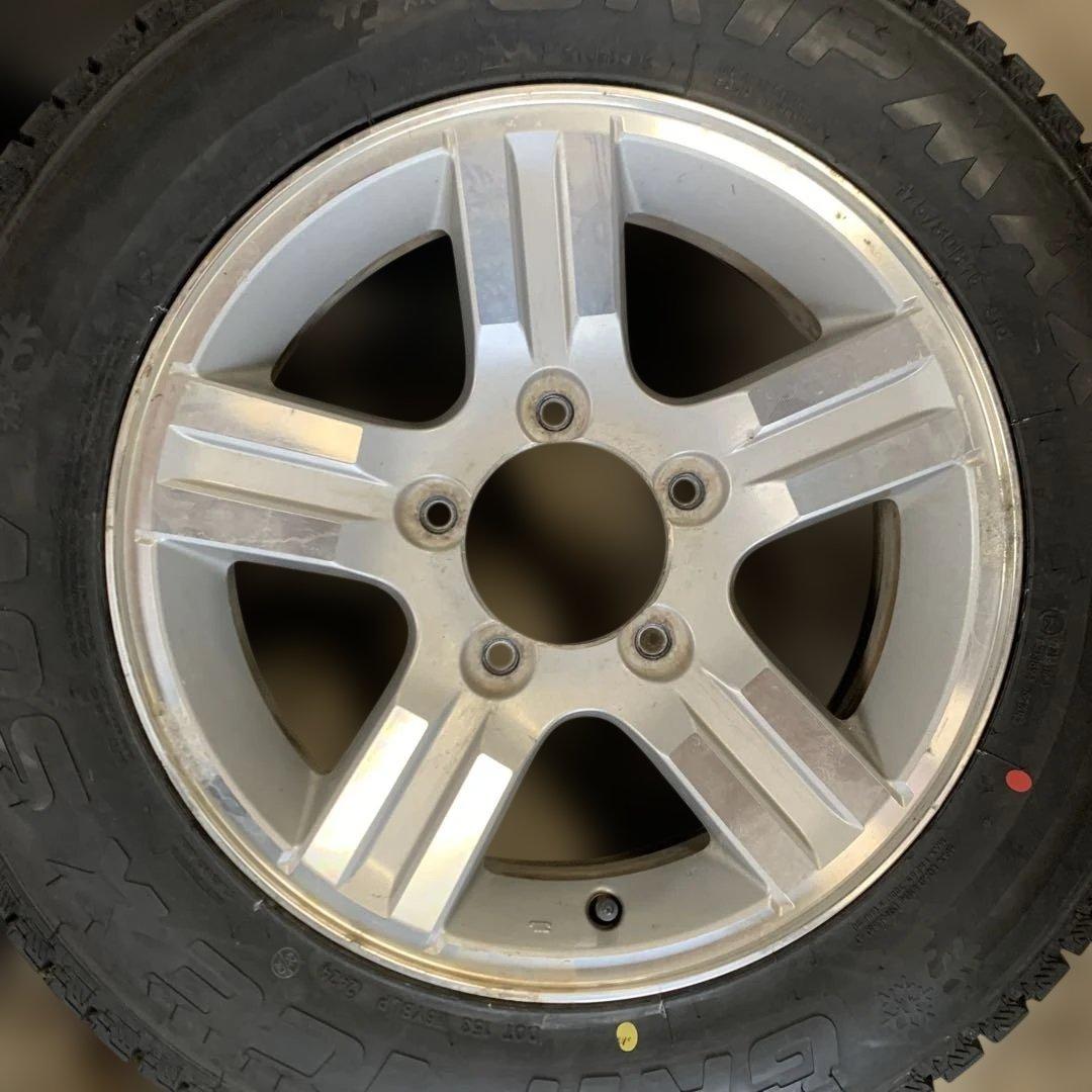 ①M.M.K ジムニー純正 スタッドレス 175/80R16 （青867）