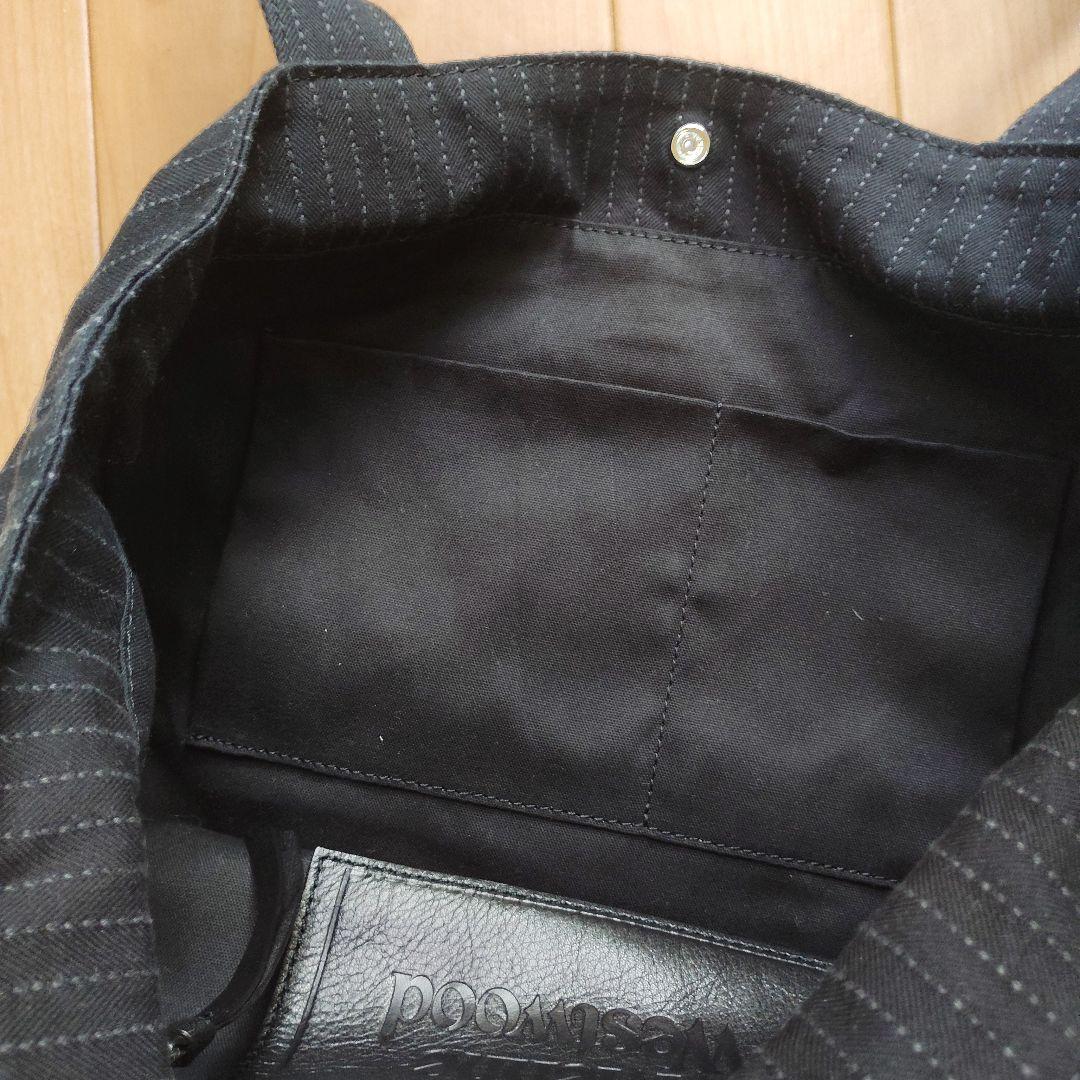 Vivienne Westwood　立体刺繍オーブトートバッグA4収納・肩掛け可