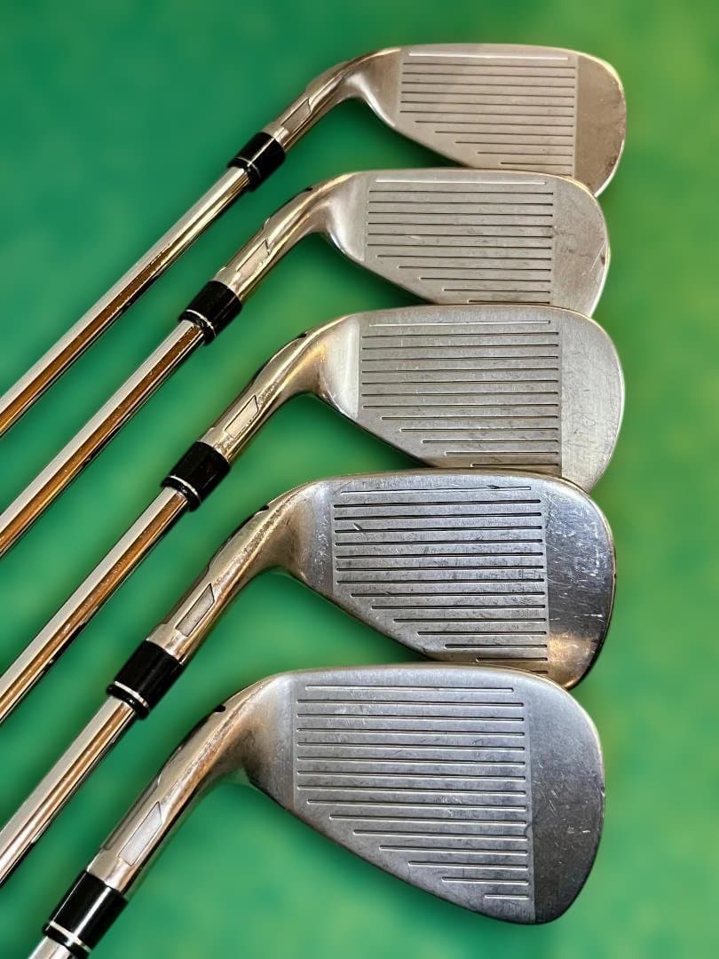 【TaylorMade　SIM2　MAX　アイアン　KBS-S　5本セット】中古