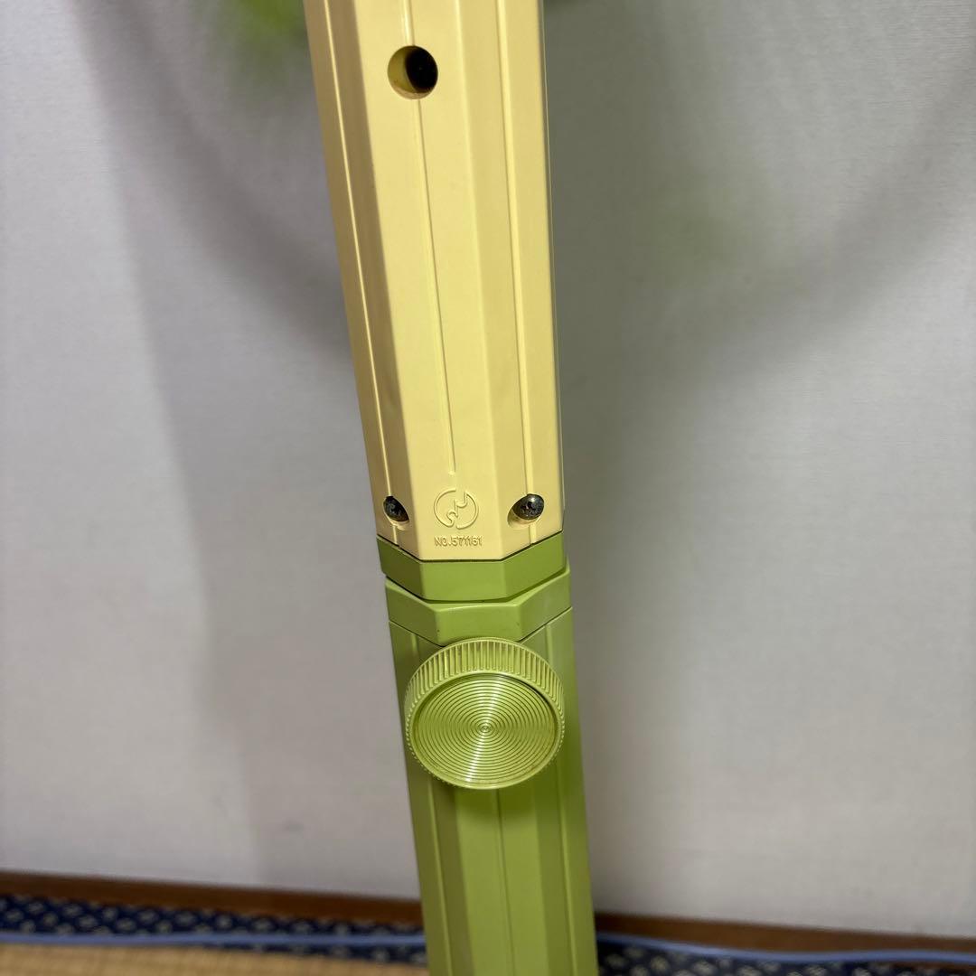 希少 昭和レトロ National 3枚羽 扇風機 大型 緑 ヴィンテージ