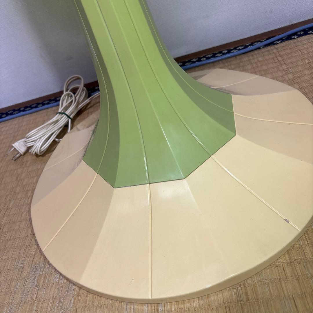 希少 昭和レトロ National 3枚羽 扇風機 大型 緑 ヴィンテージ