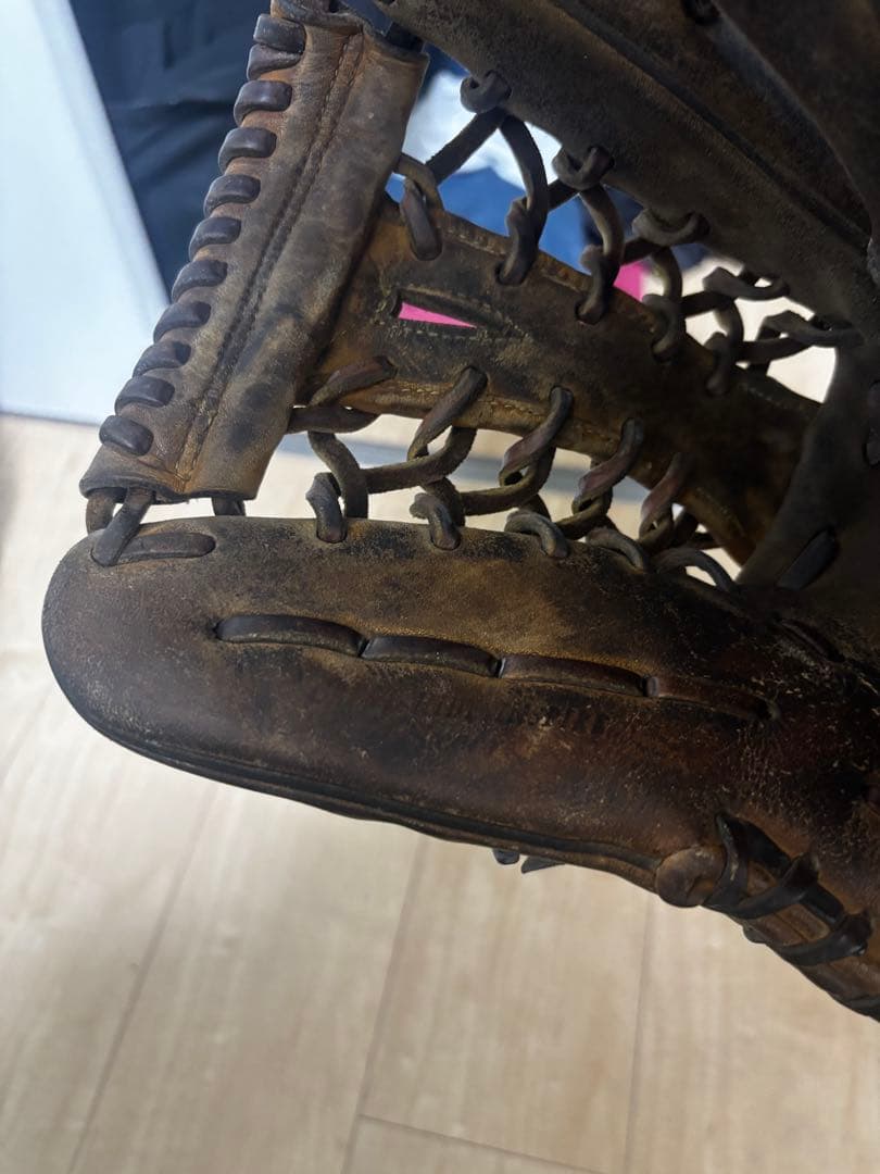 Mizuno Pro硬式グローブ ブラウン