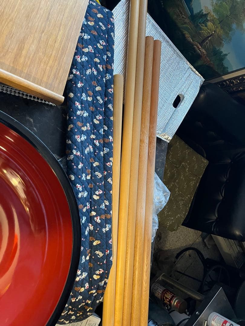 えーいち様 蕎麦打ち道具、 蕎麦打ちのし棒、 のし棒、 めん棒 麺棒布ケース付き