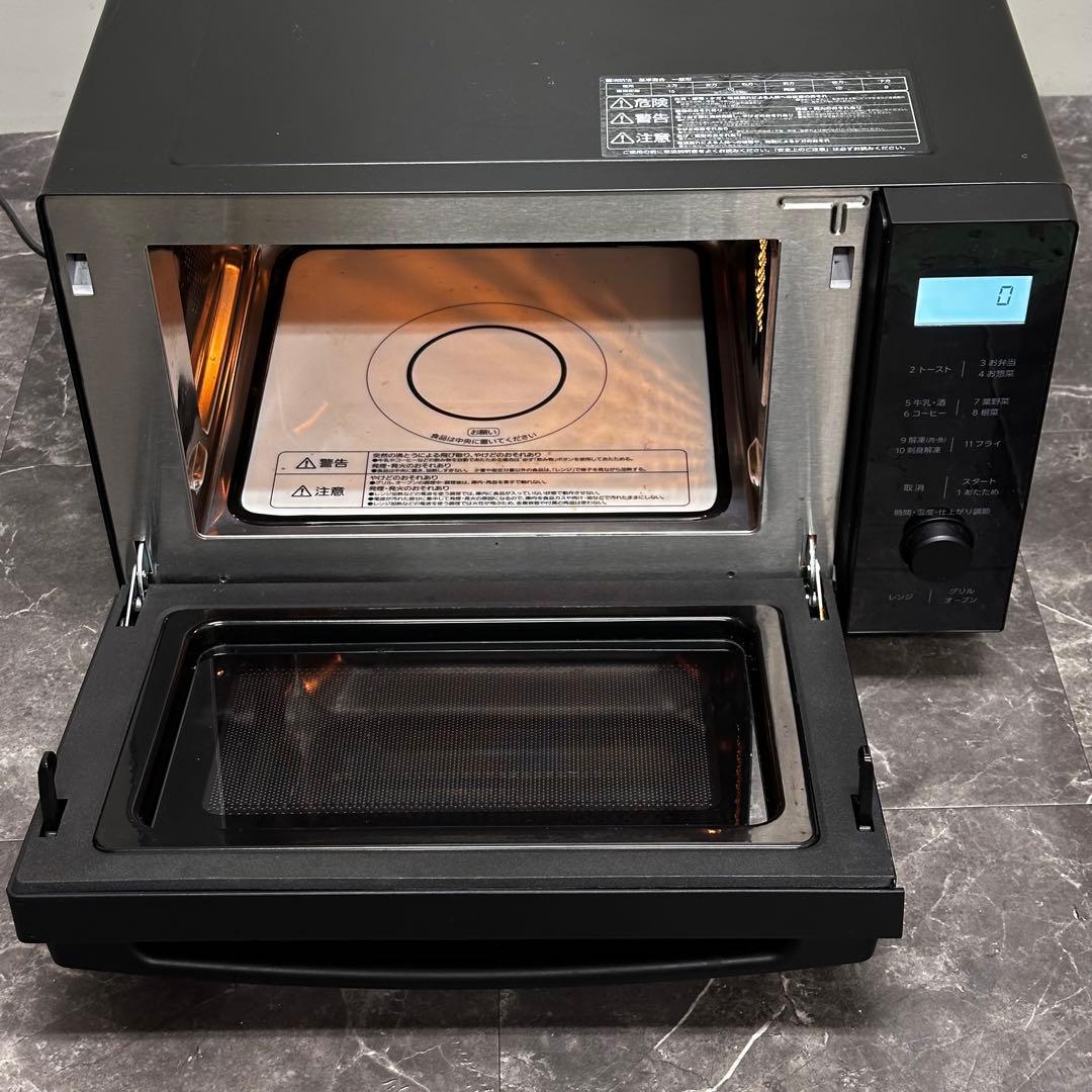 ∞送料込！2023年製アイリスオーヤマ オーブンレンジ AMO-F1811-B