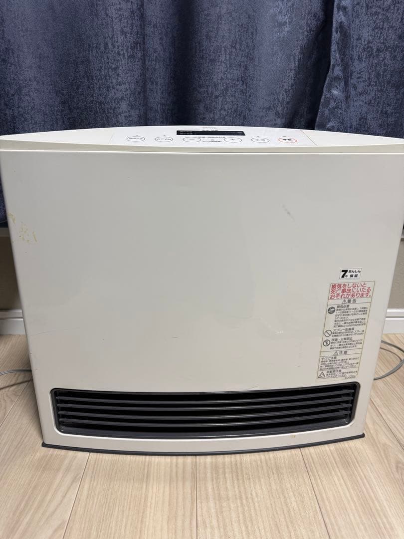 【稼働品】NORITZ ノーリツ ガスファンヒーター 都市ガス