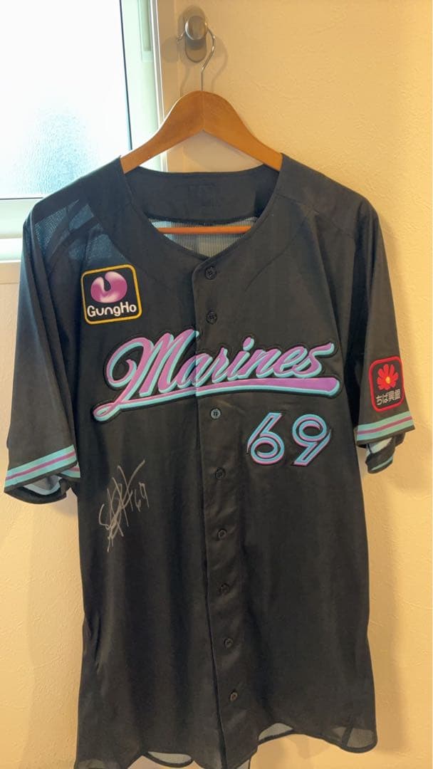 アセベド　実使用ユニフォーム