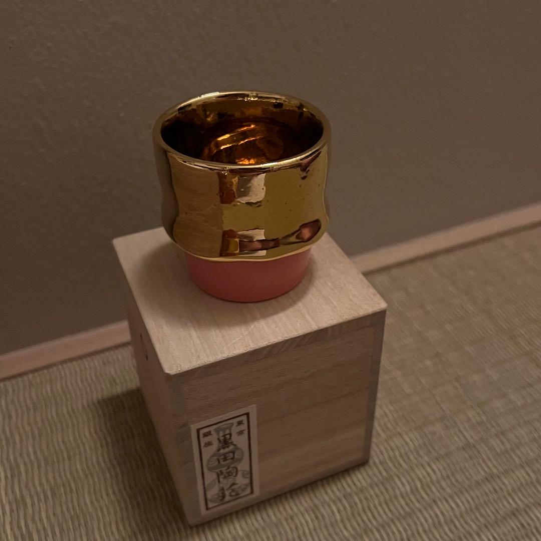 【期間限定値下】桑田卓郎 湯呑み ぐい呑み 共箱 Takuro Kuwata