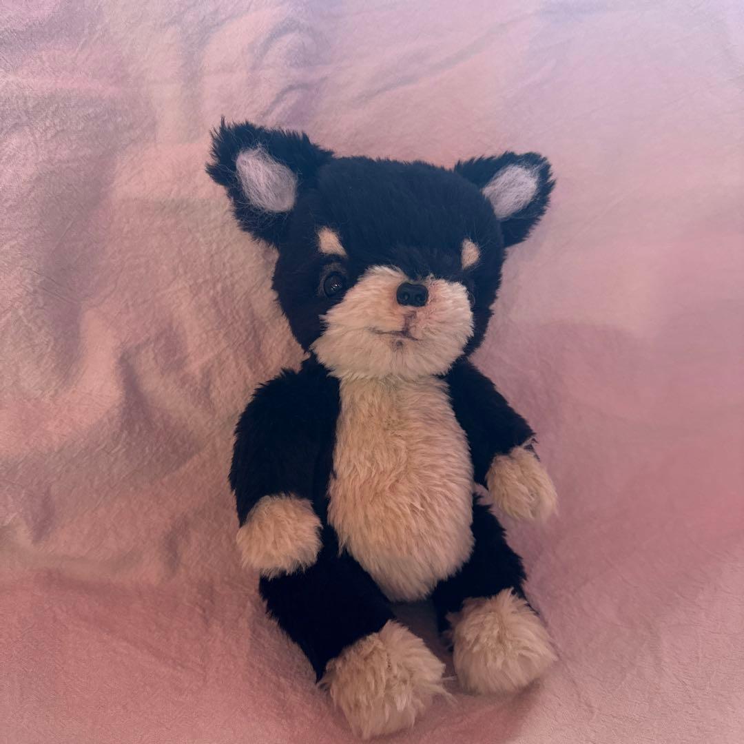 ブラックタン チワワ パピーぬいぐるみ