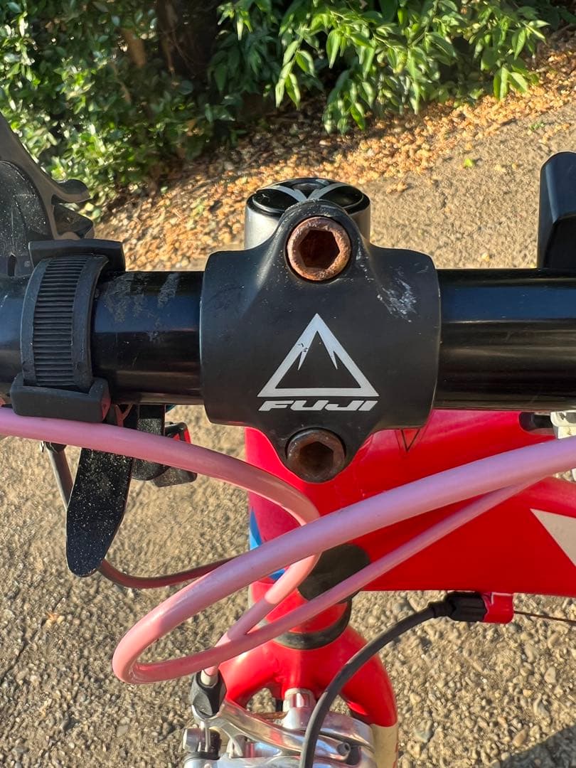 スポーツサイクル 赤/ピンク(富士自転車)24号